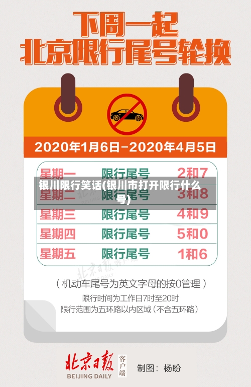 银川限行笑话(银川市打开限行什么号)
