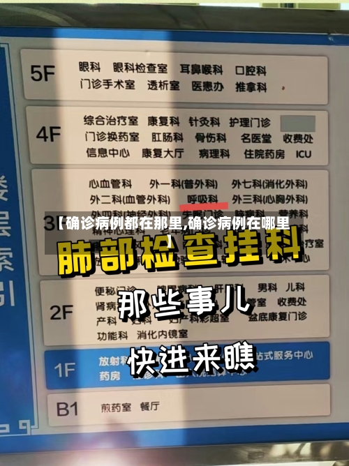 【确诊病例都在那里,确诊病例在哪里】